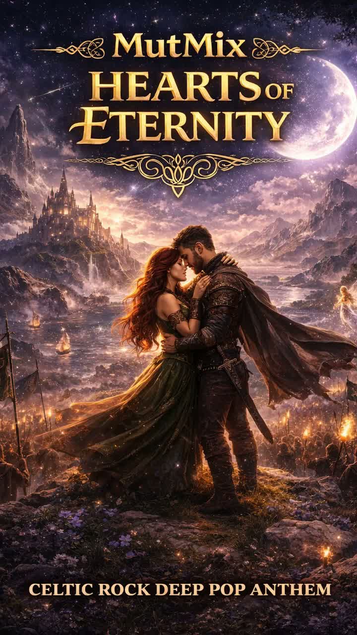 “Hearts of Eternity”  MutMix – Celtic Rock Deep Pop (Epic Love Anthem) artwork