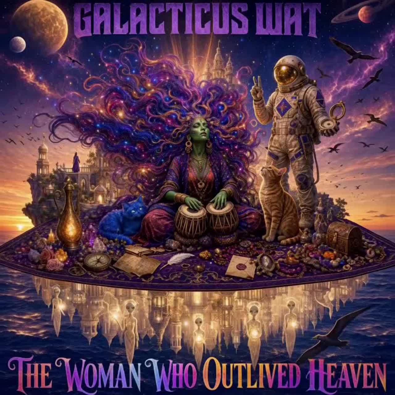 4. The Woman Who Outlived Heaven (Feat. COSMOS) artwork