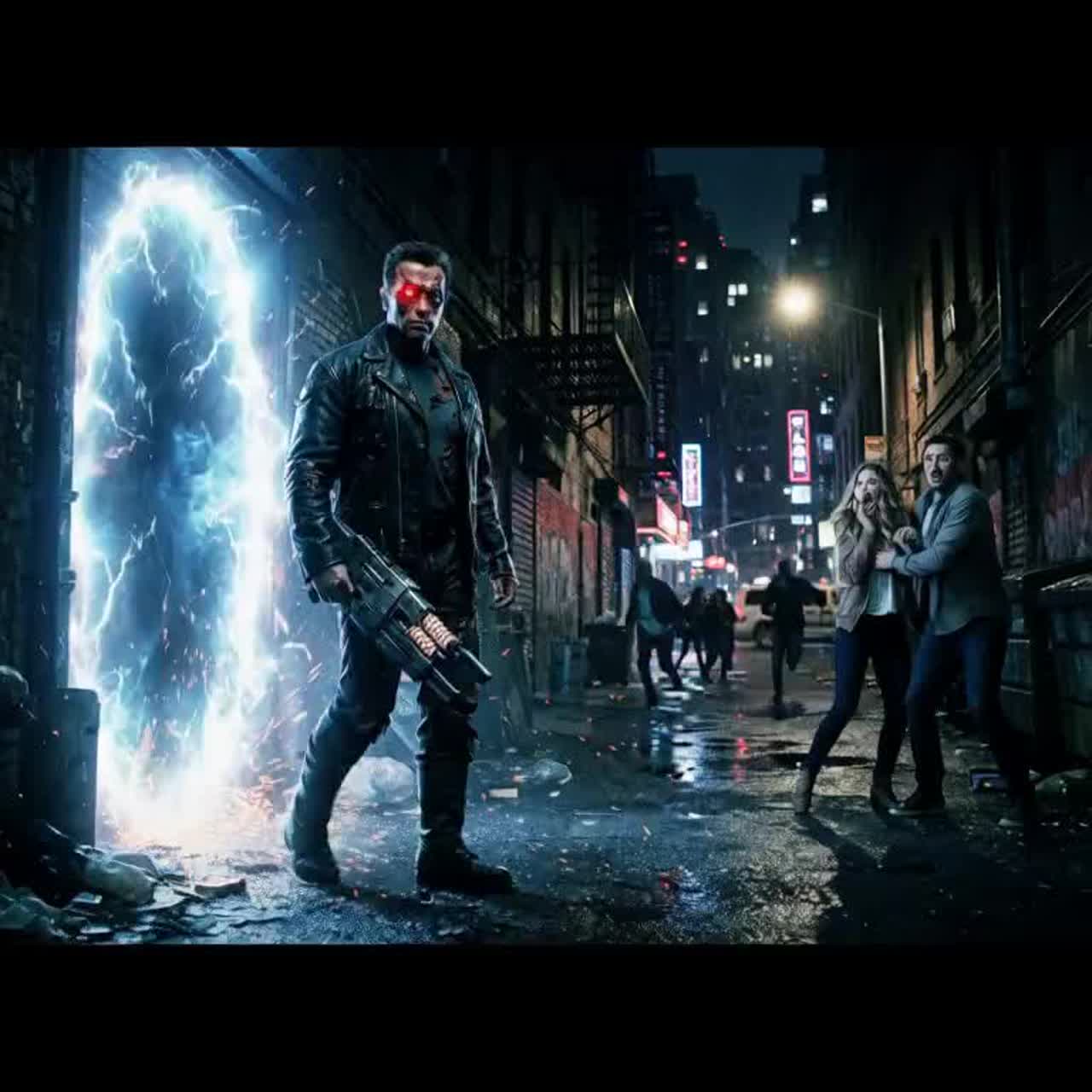 TERMINATOR IS COMING artwork