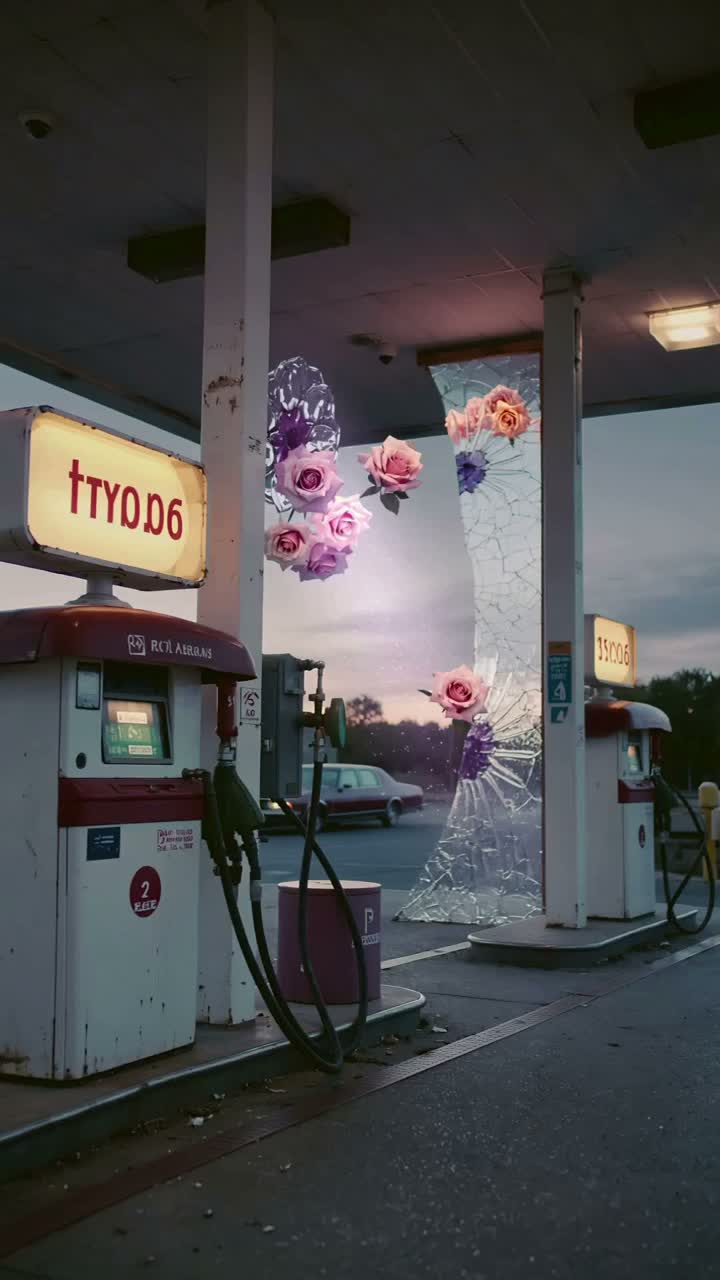 Gas Station Roses