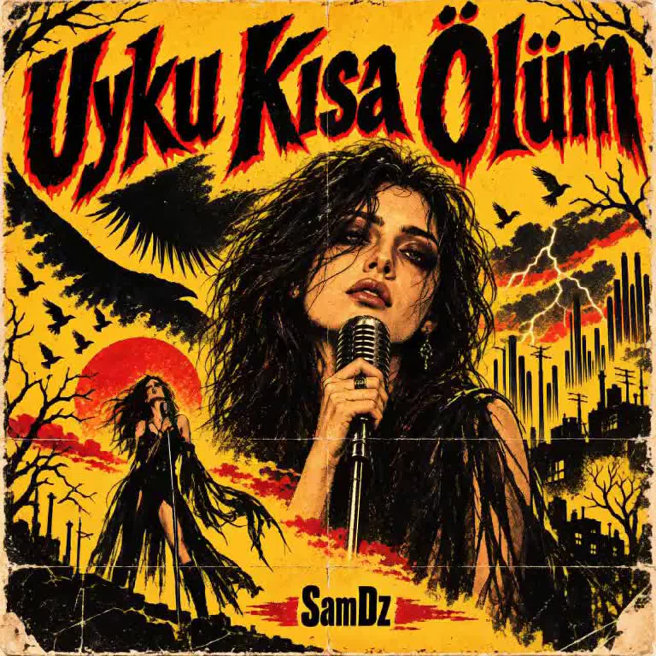 Uyku Kısa Ölüm / Sleep is a Short Death artwork