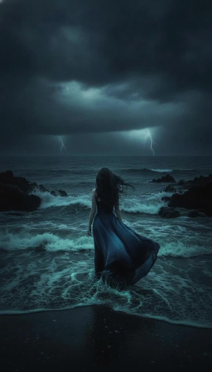 Blue artwork