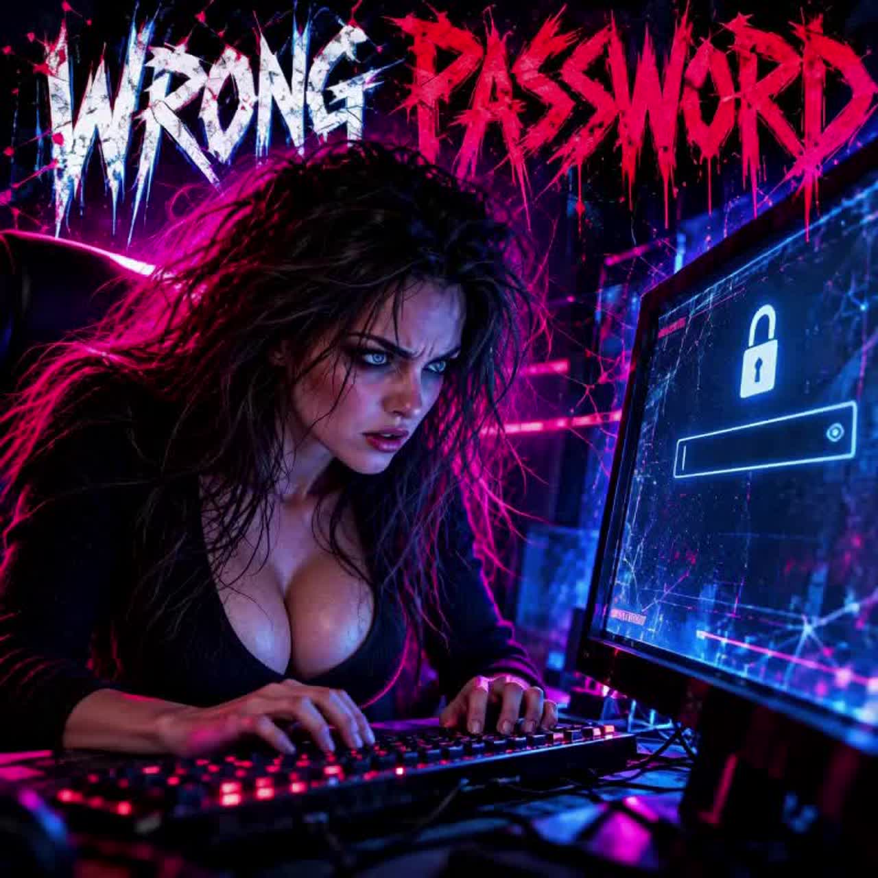 Wrong Password artwork