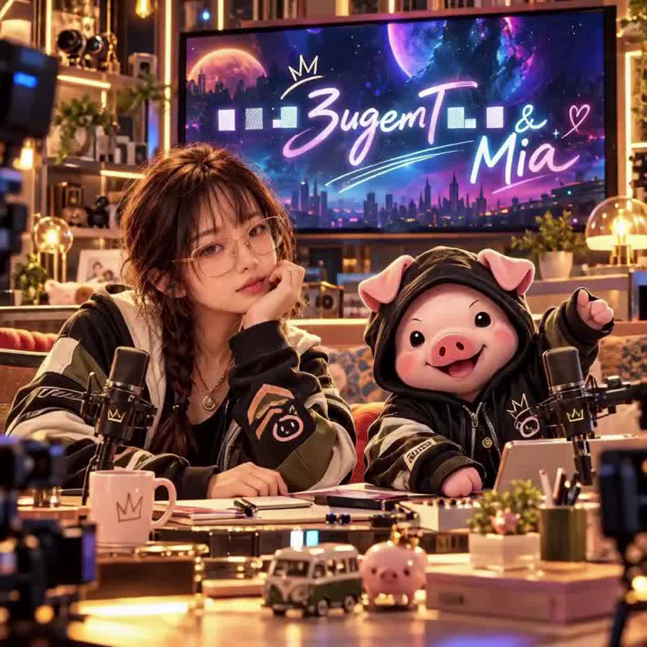 你啲歌伴着我們 ▙ ▚ ▛ 3ugenT & Mia ▜ ▞ ▟ artwork