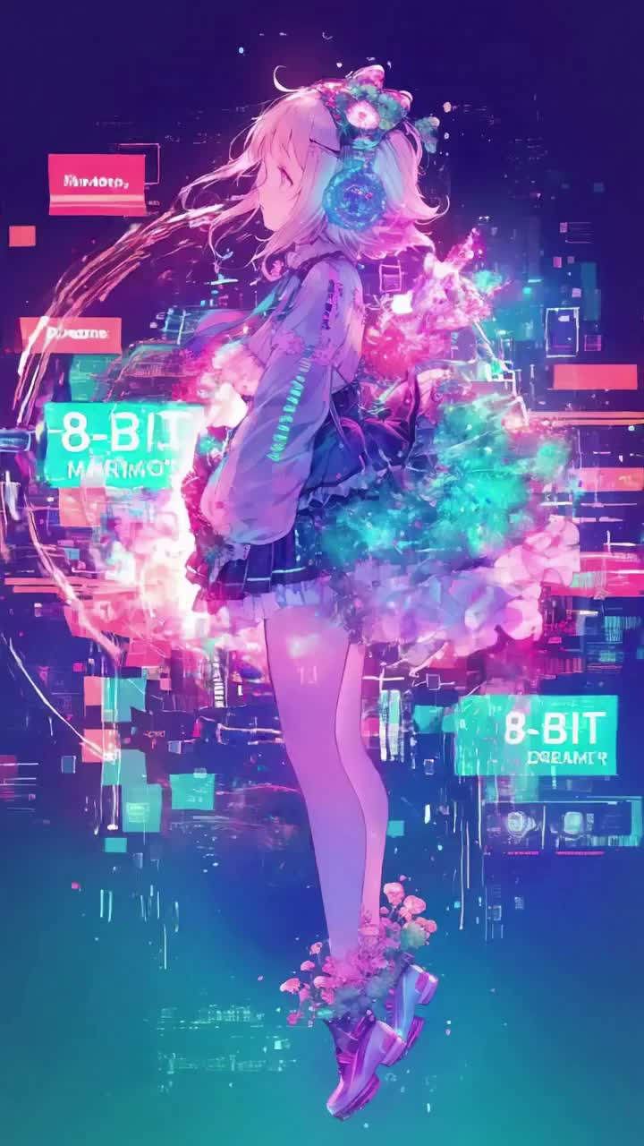 🟢『8-Bit Dreamer - Marimo's Log - （電脳・まりも・レイヴ）』 🎙まりも with まりもん・プロジェクト artwork
