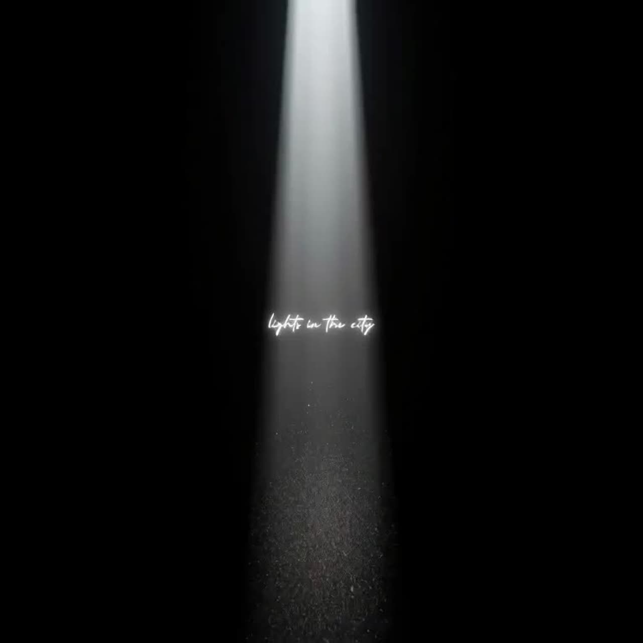 lights in the city