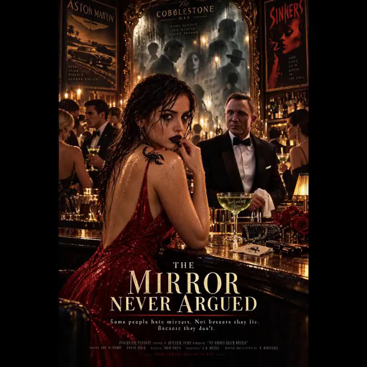 THE MIRROR NEVER ARGUED - Live at the Cobblestone artwork