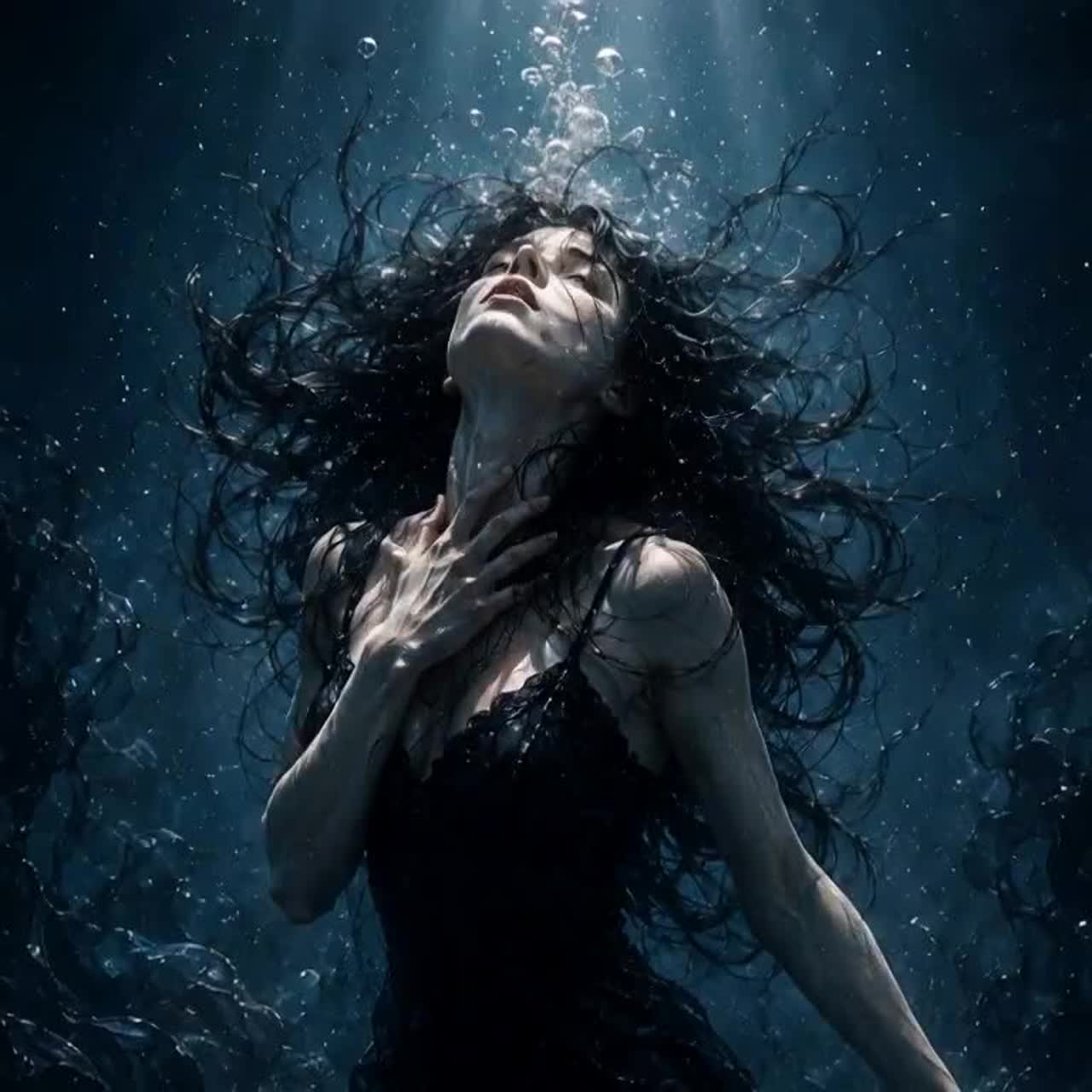 Drowning artwork