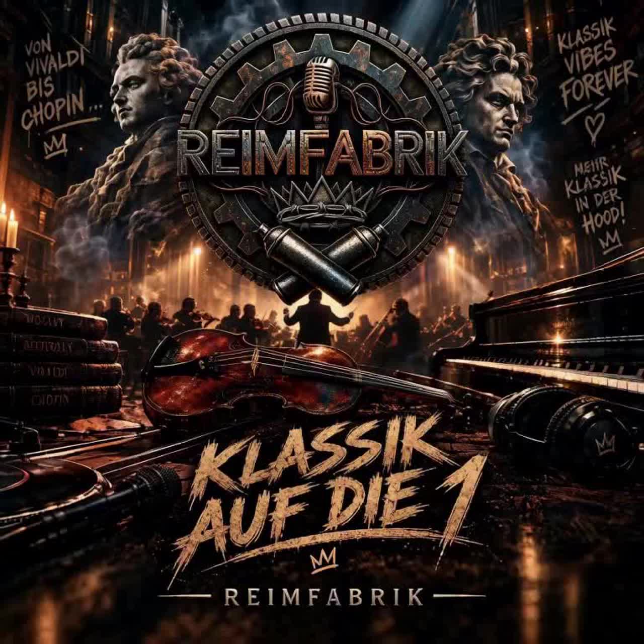 Klassik auf die 1 | Reimfabrik artwork