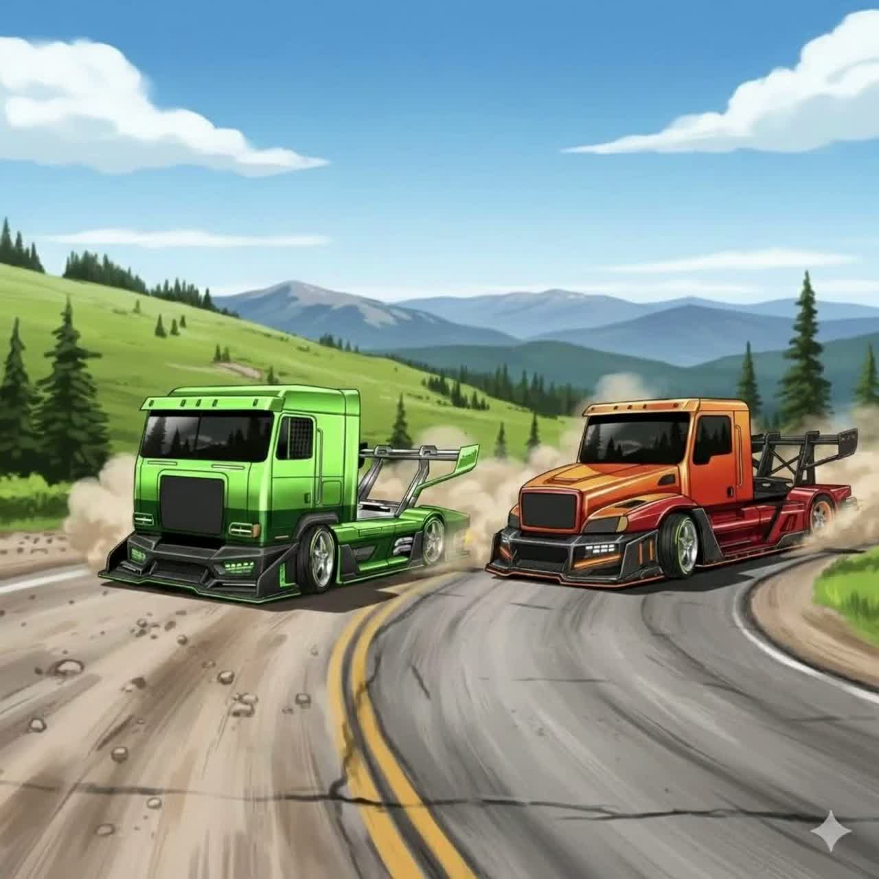 Big Trucks, Big Dreams artwork