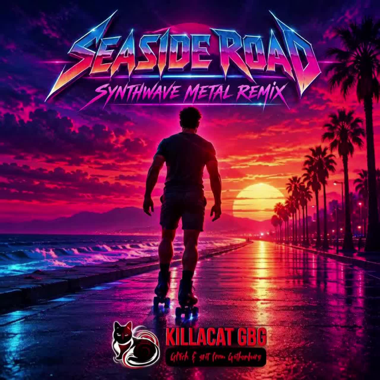 Seaside Road [Synthwave Metal Remix] artwork