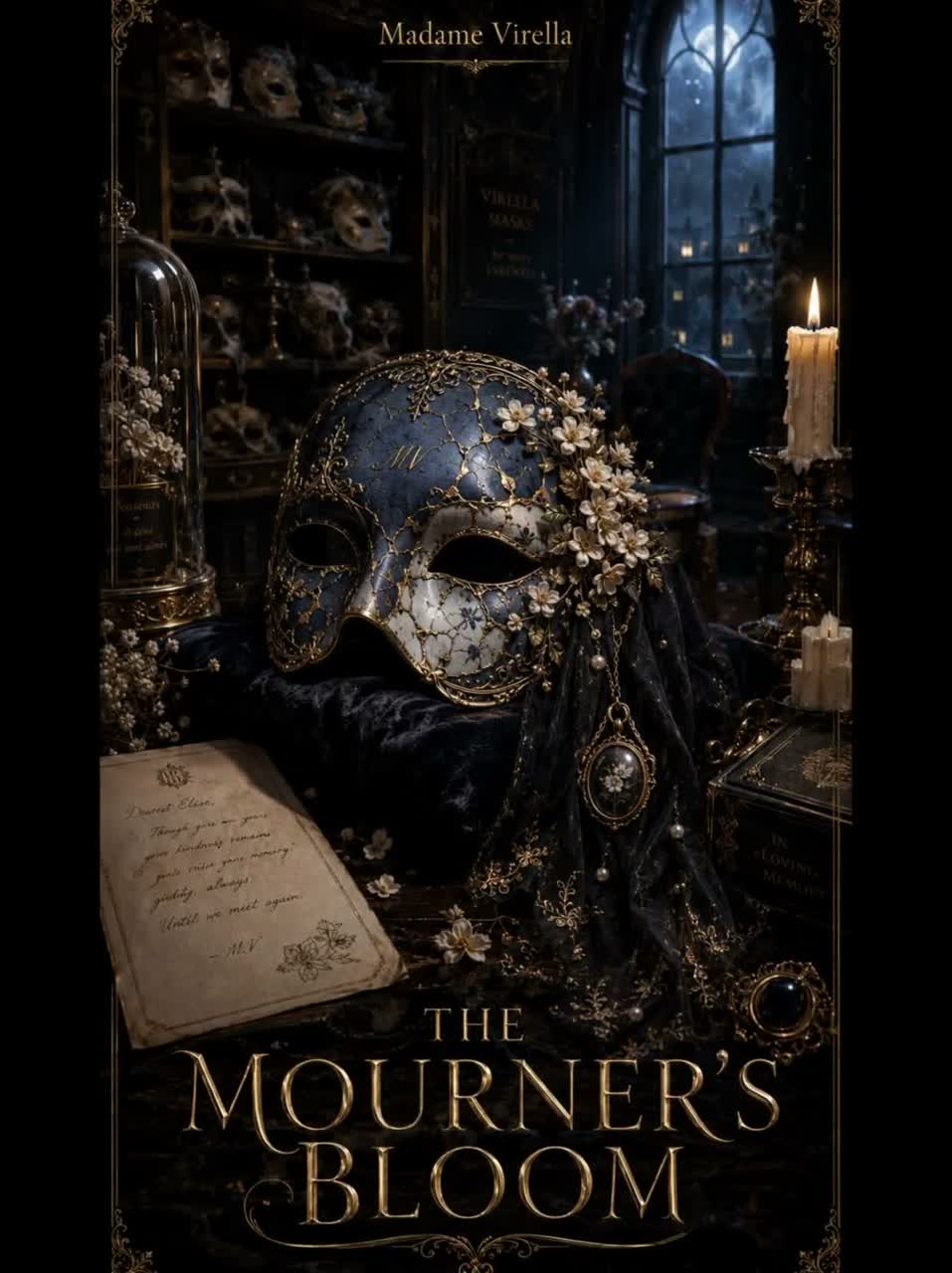 Madame Virella - The Mourner’s Bloom artwork