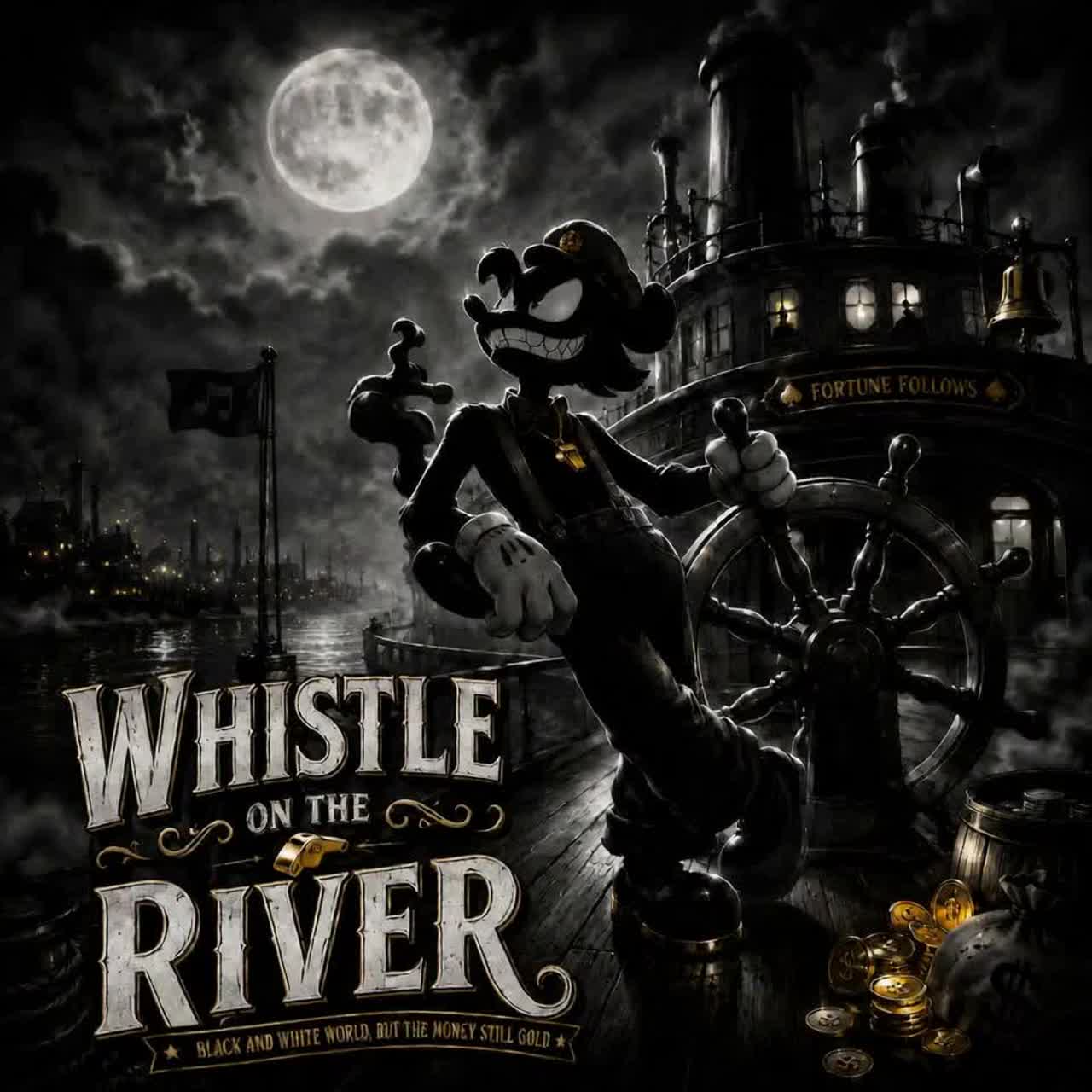 Whistle on the River artwork