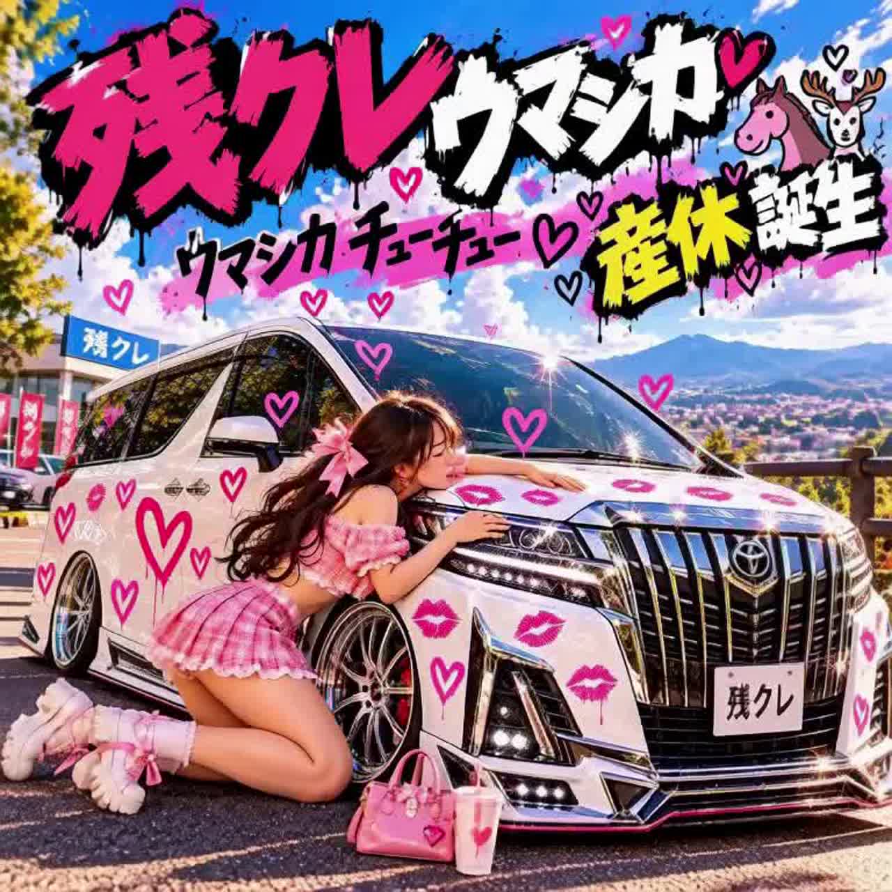 残クレ ウマシカ産休 artwork