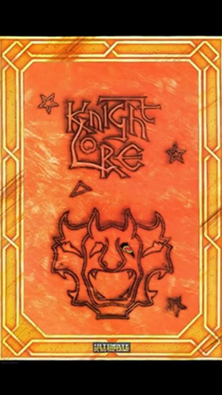 Knight Lore (ZX Spectrum game music cover) artwork