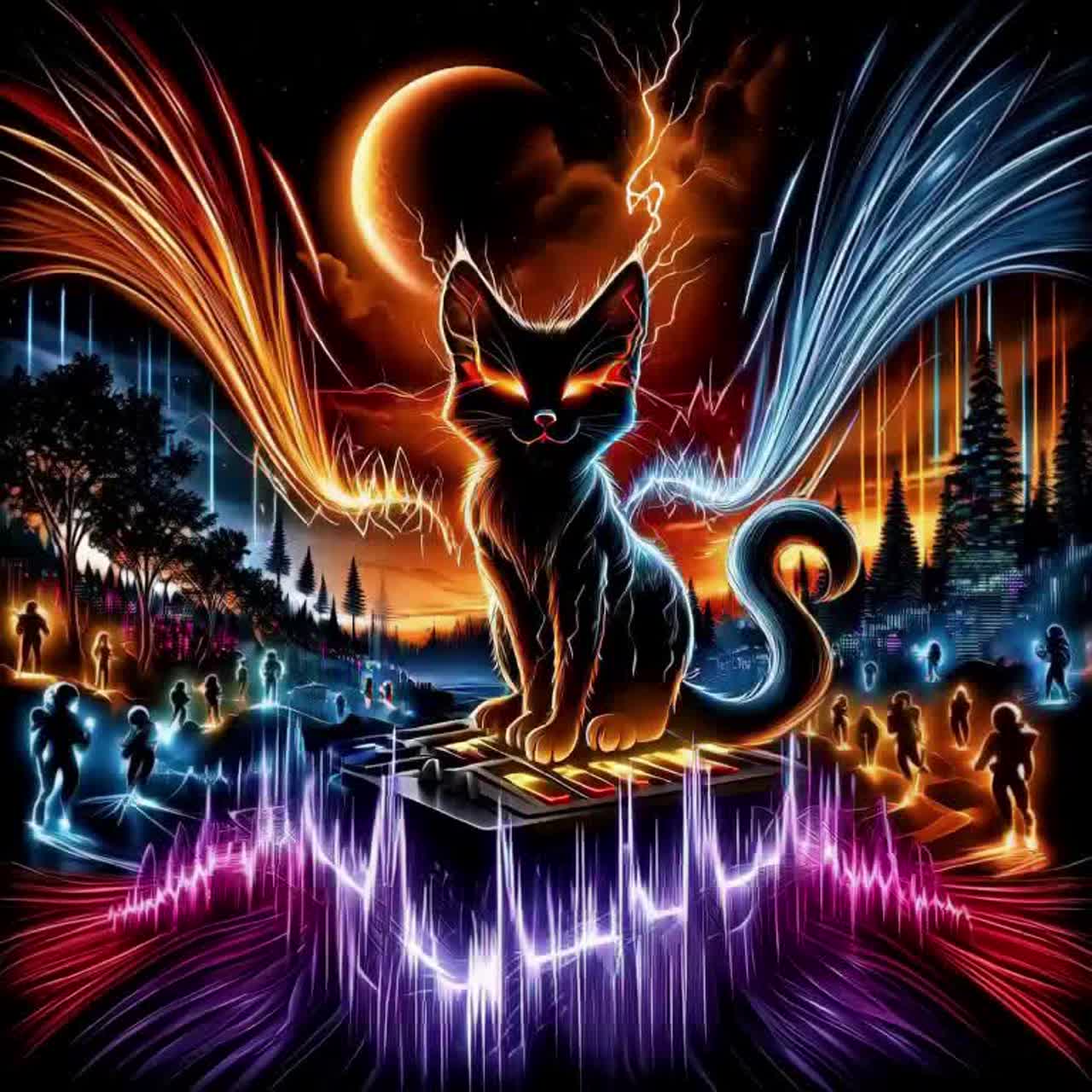 Black Cat Boogie artwork