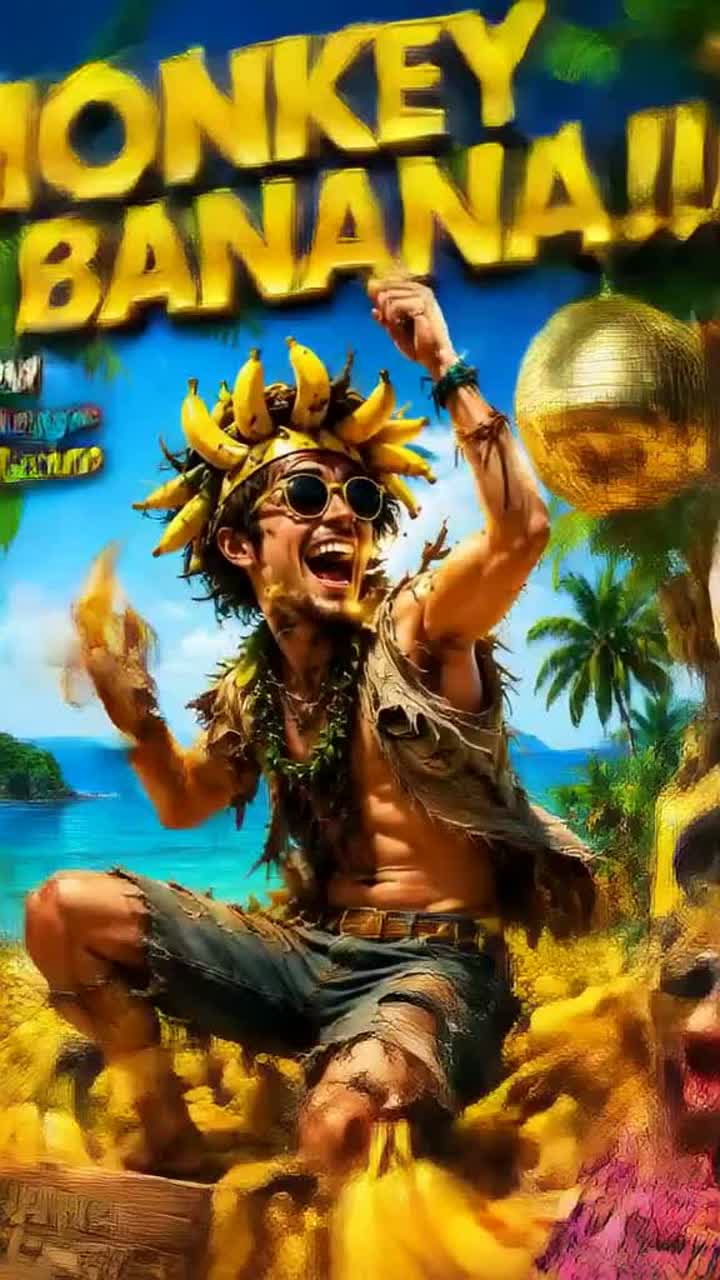 🎵 MONKEY BANANA!! 🍌🐵🔥 artwork