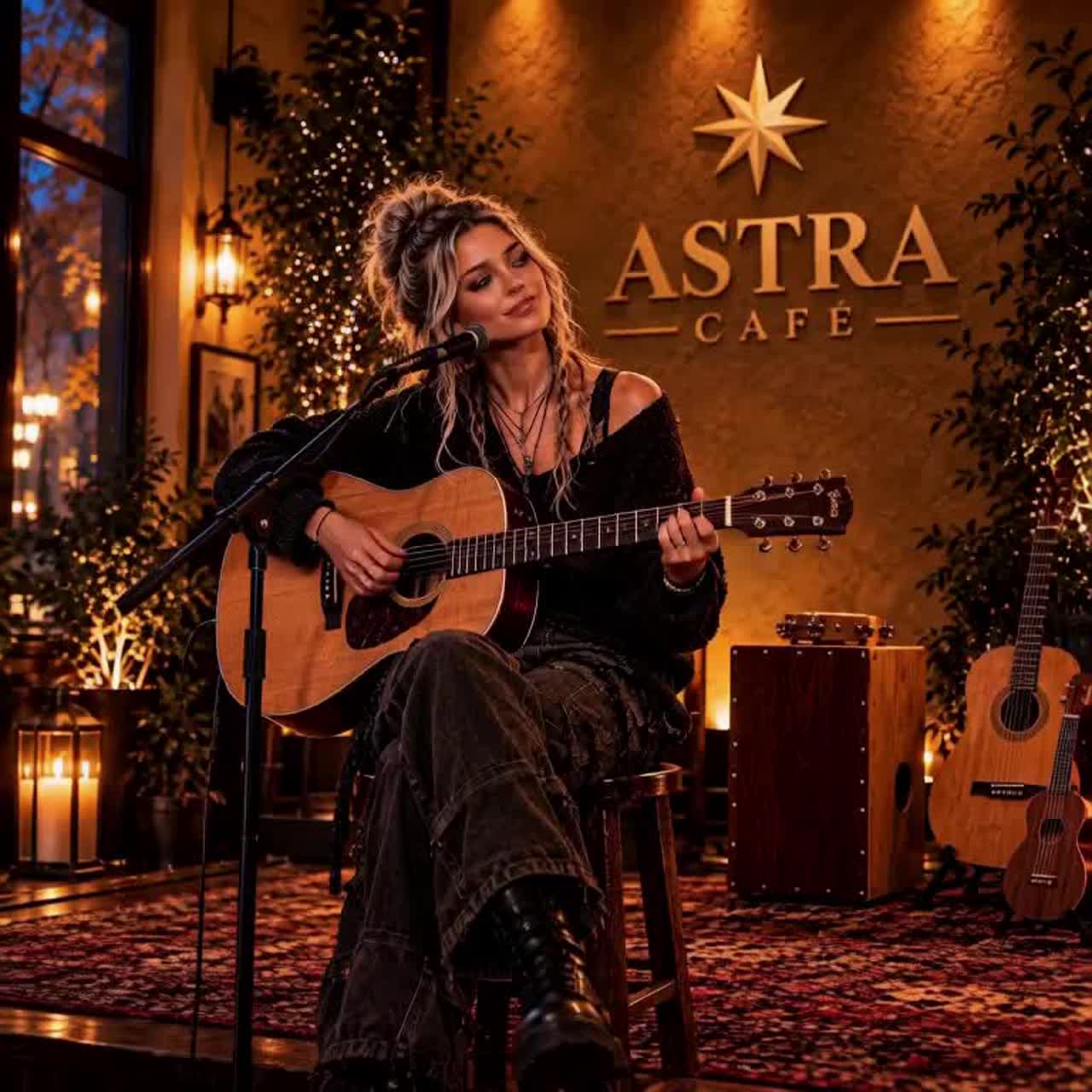 Утро в кафе | #ASTRA CAFE artwork