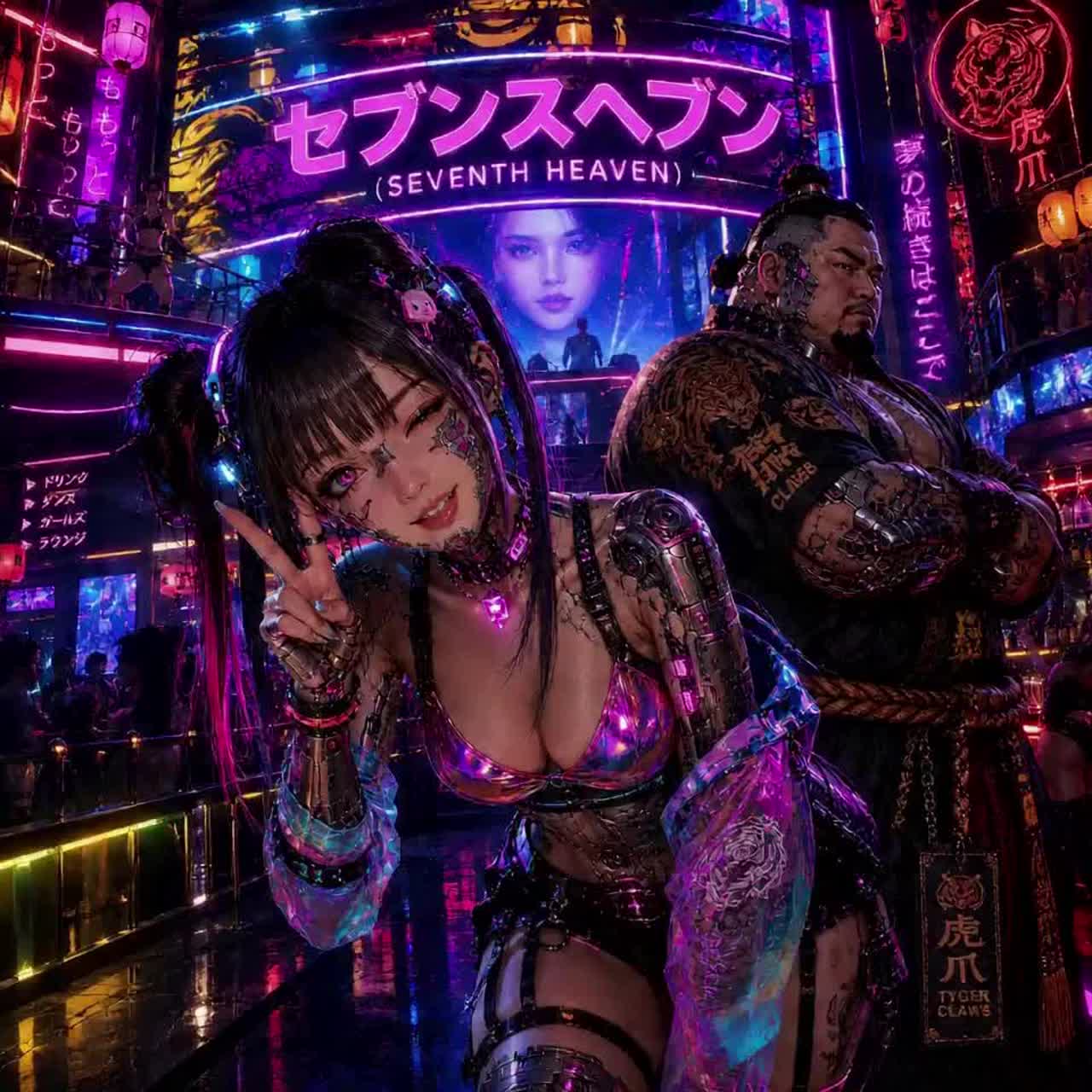 セブンスヘブン - 7th Heaven (Tyger Claws) artwork