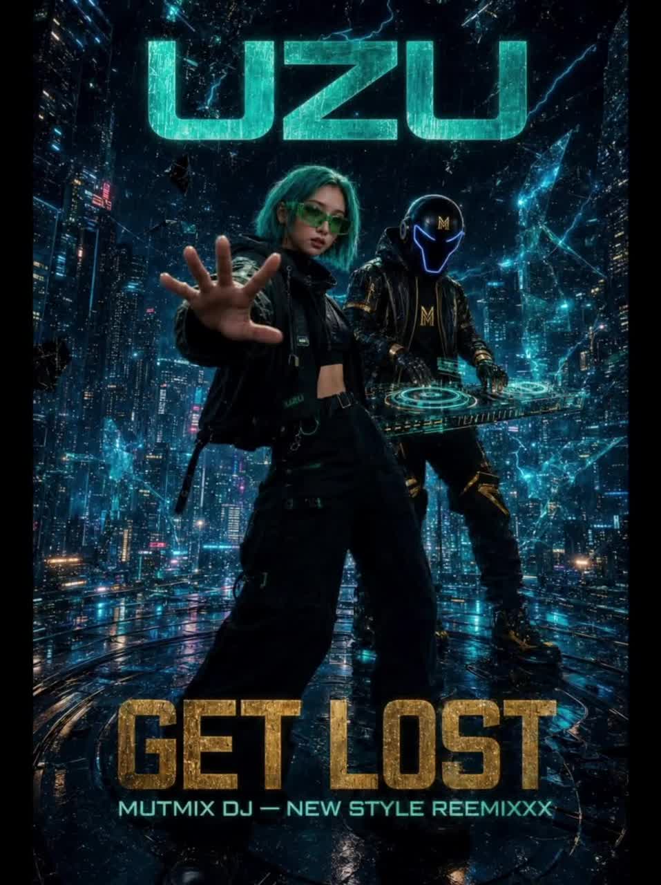 UZU-"GET LOST"-MutMix DJ Reemixxx artwork