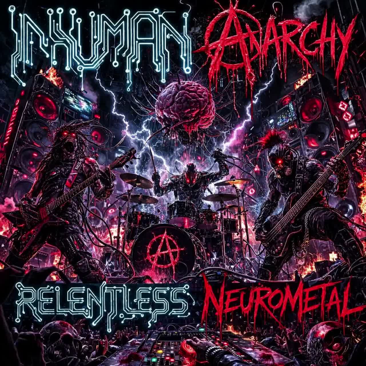 Inhuman Anarchy - Relentless Neurometal EP 4