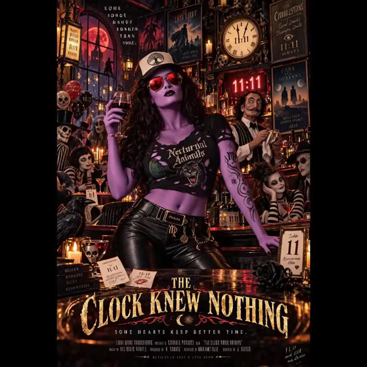 THE CLOCK KNEW NOTHING artwork