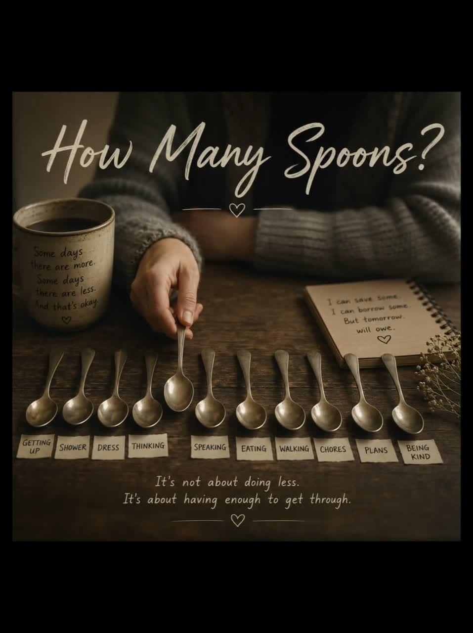 “How many spoons?” artwork