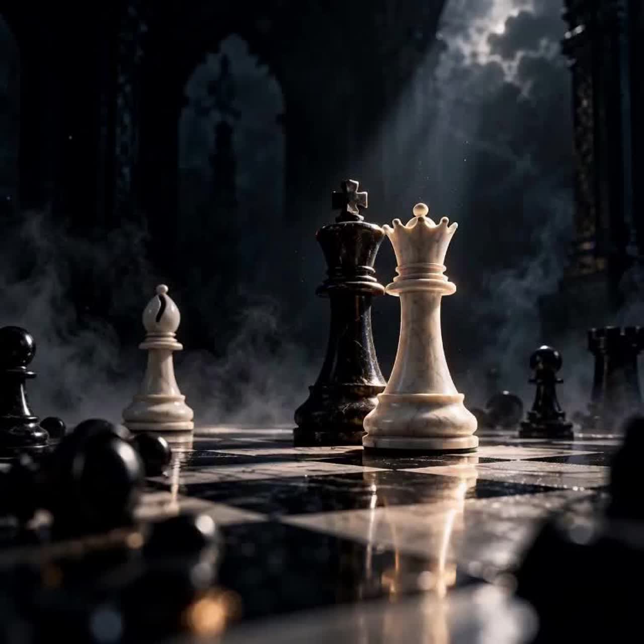 Checkmate (Queen Takes F7) artwork