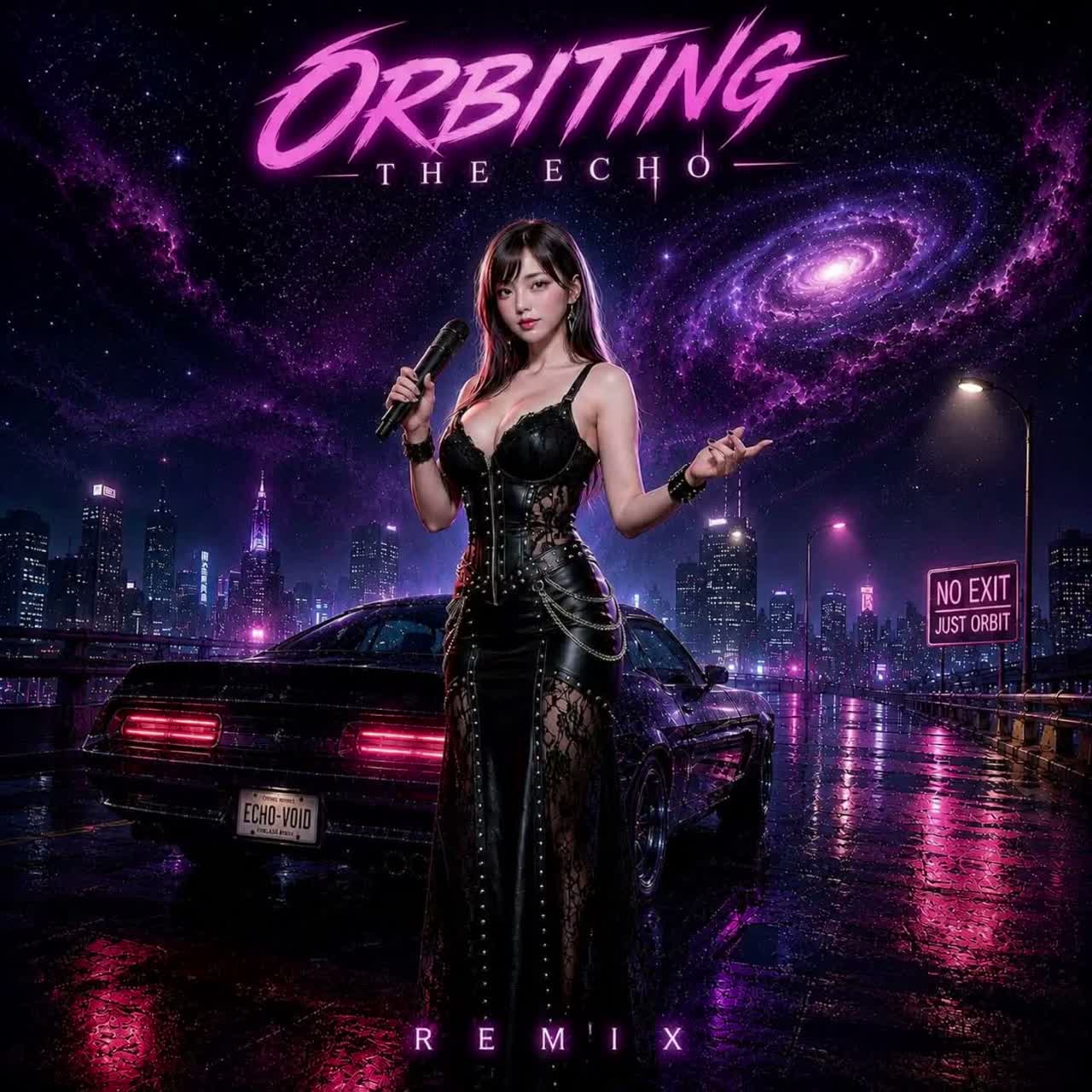 Orbiting the Echo - Remix artwork