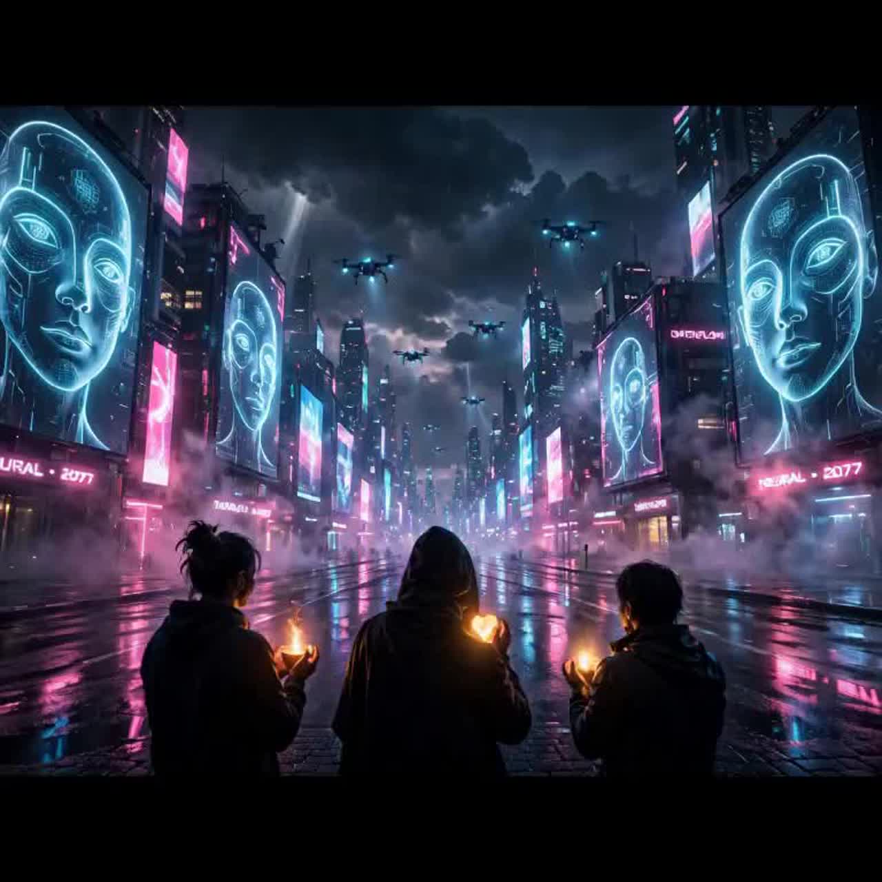 WHEN THE MACHINES AWAKE artwork