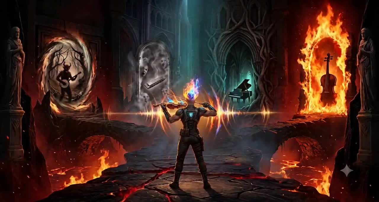🔥🎻 DEVIL’S MAZE 🎻🔥 artwork