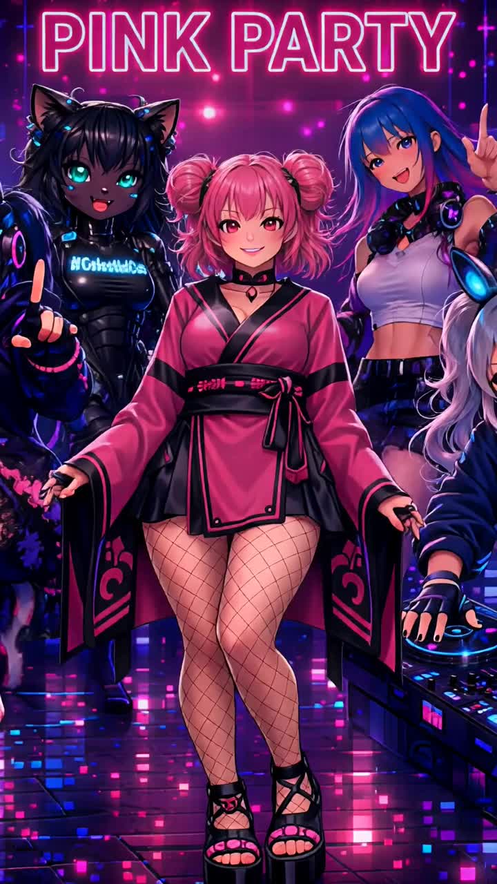 Pink Party artwork
