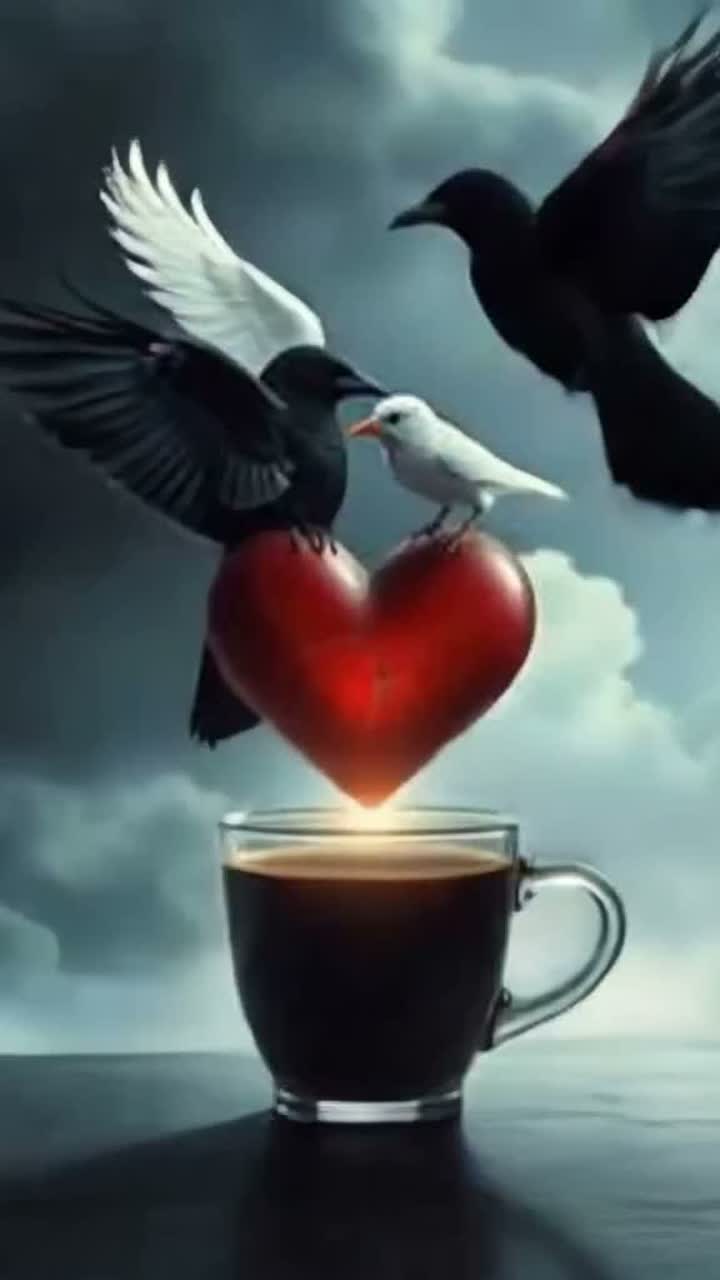 Dark Ravens White Wings artwork