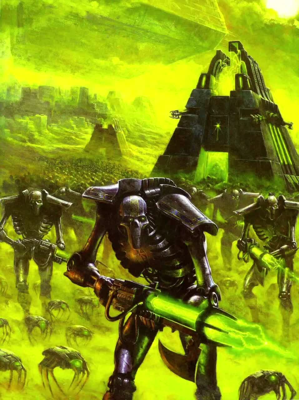 Warhammer 40k. Некроны идут artwork
