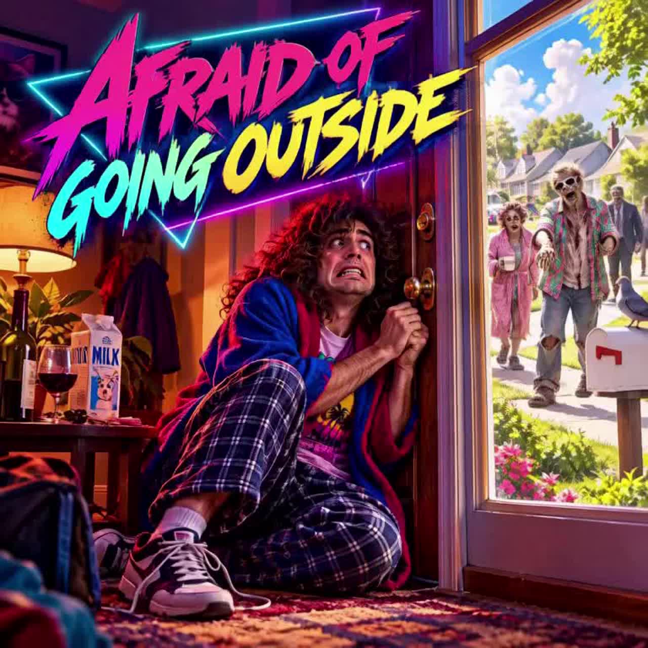 Afraid of Going Outside artwork