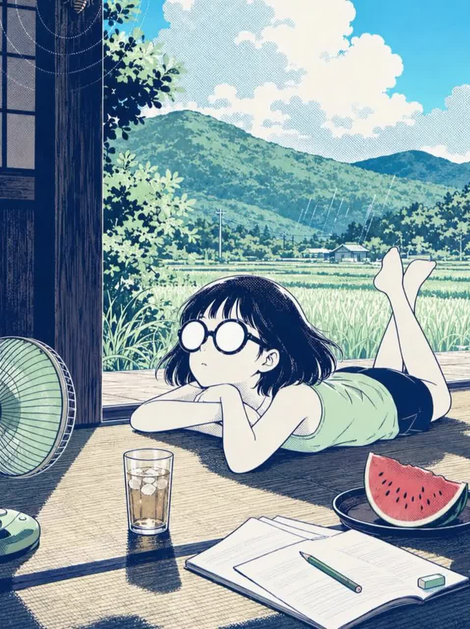 蝉だけが急いでる