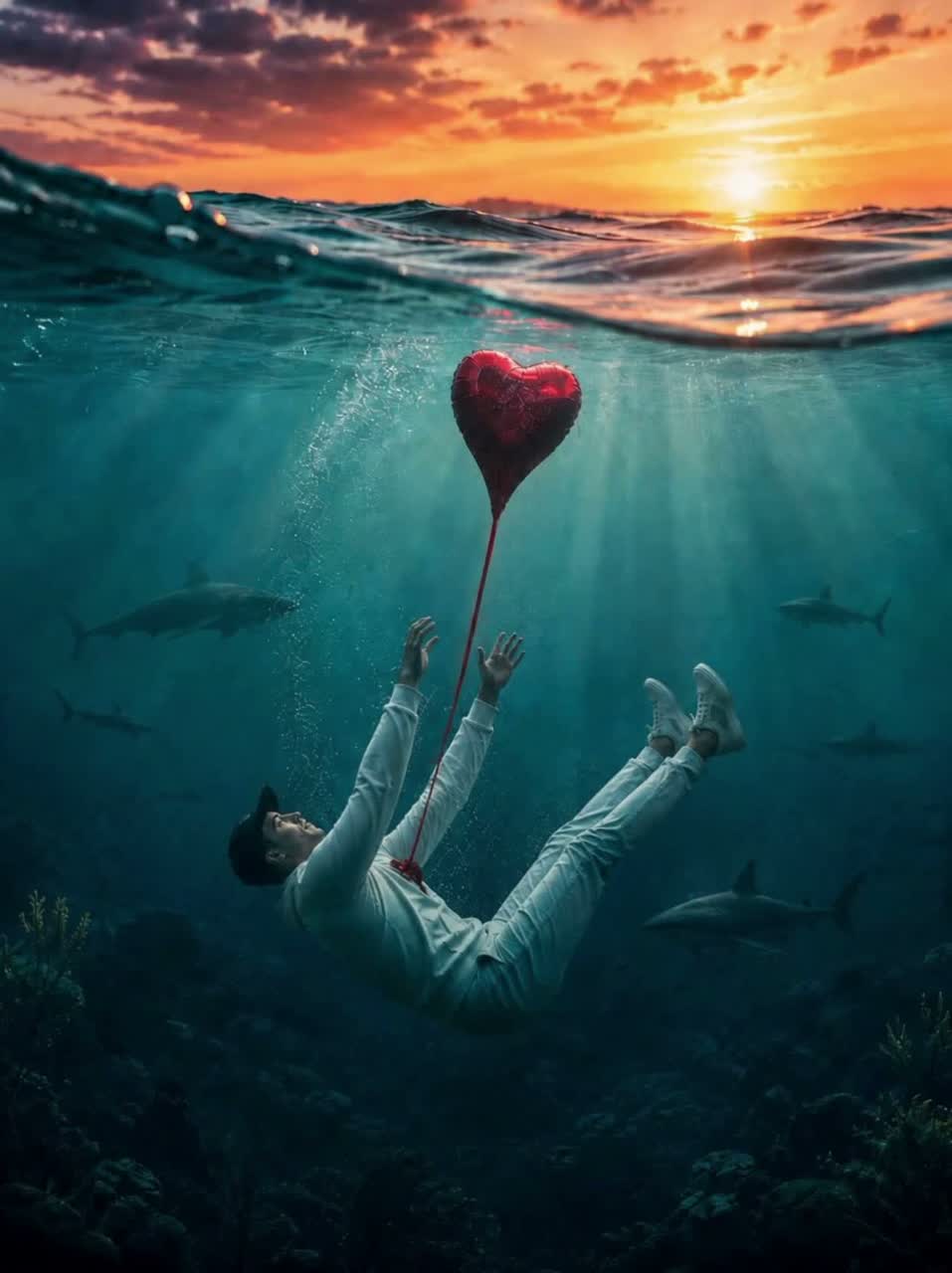 Drowning in Love (Remix) artwork