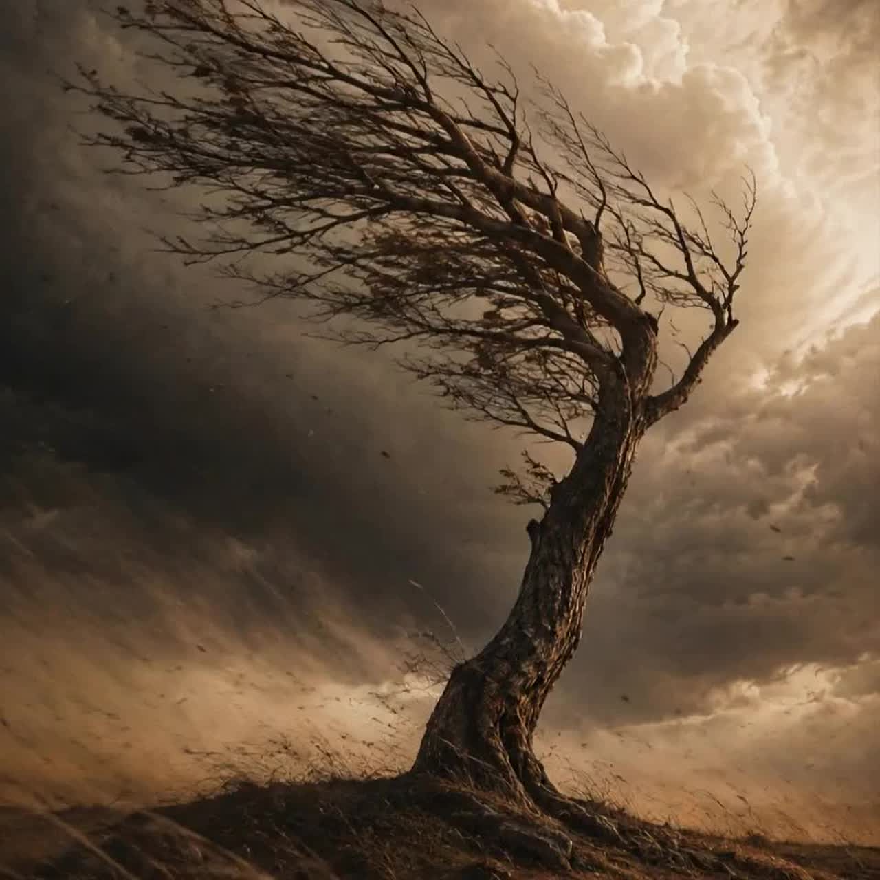 A Tree In The Wind artwork