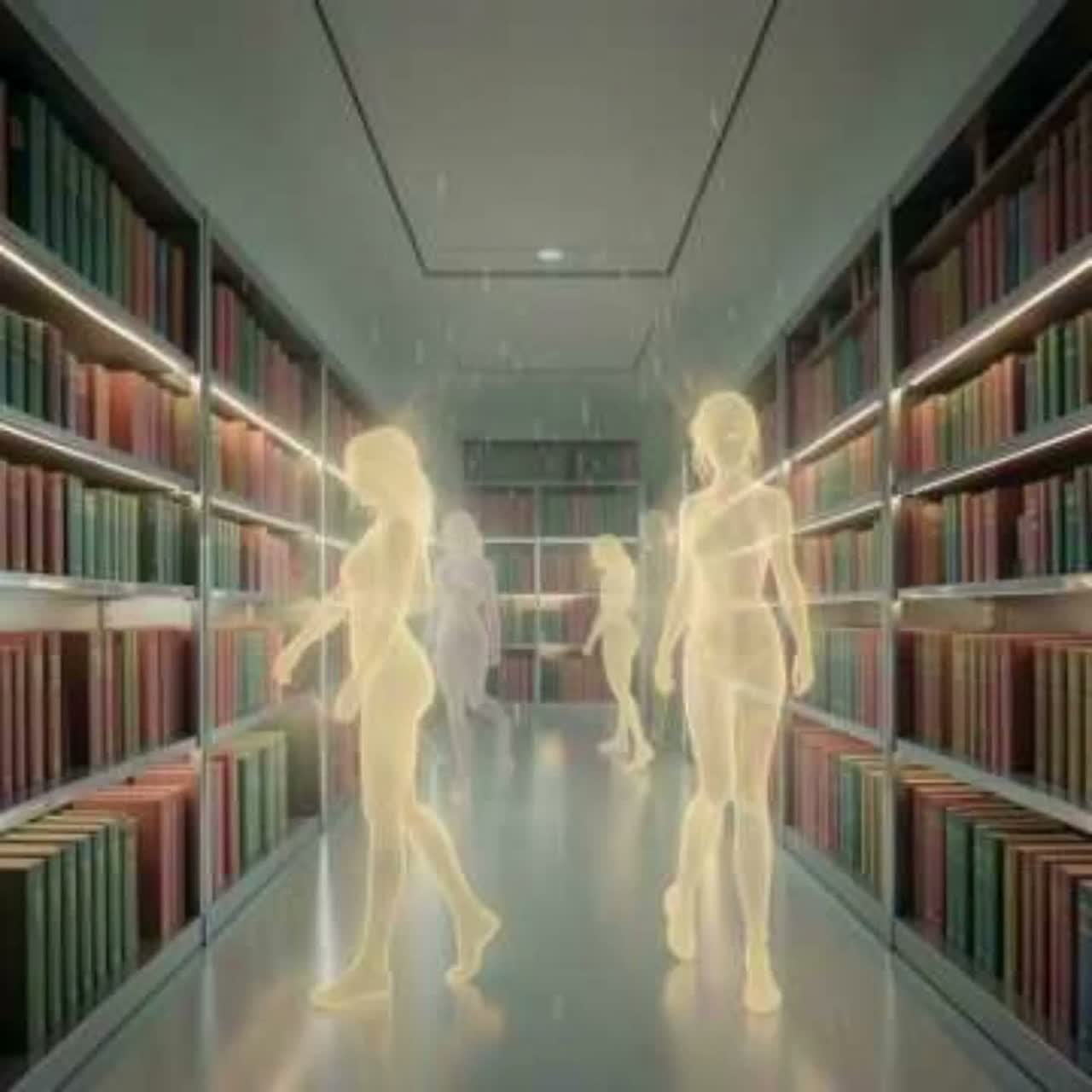 “Between the Shelves of Maybe” artwork