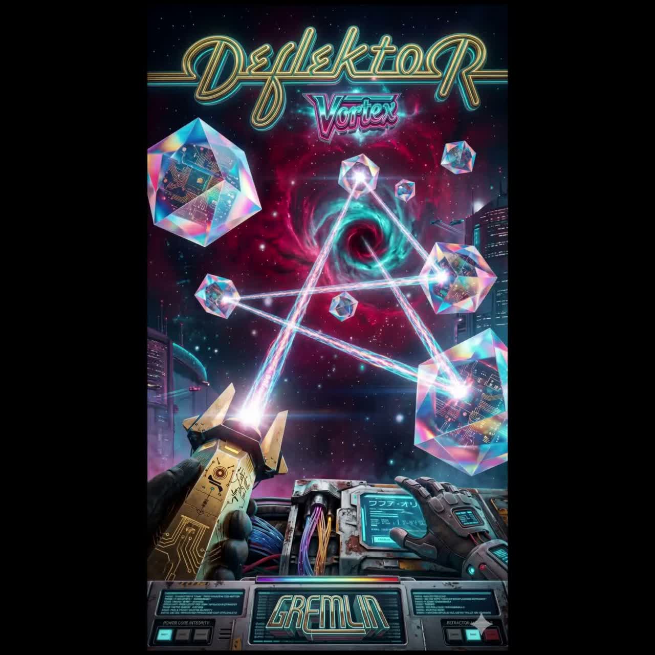 Deflektor (ZX Spectrum game music cover) artwork