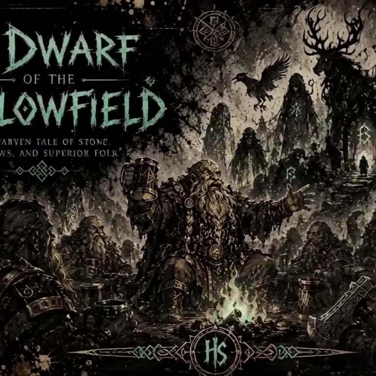 For the Dwarven King artwork