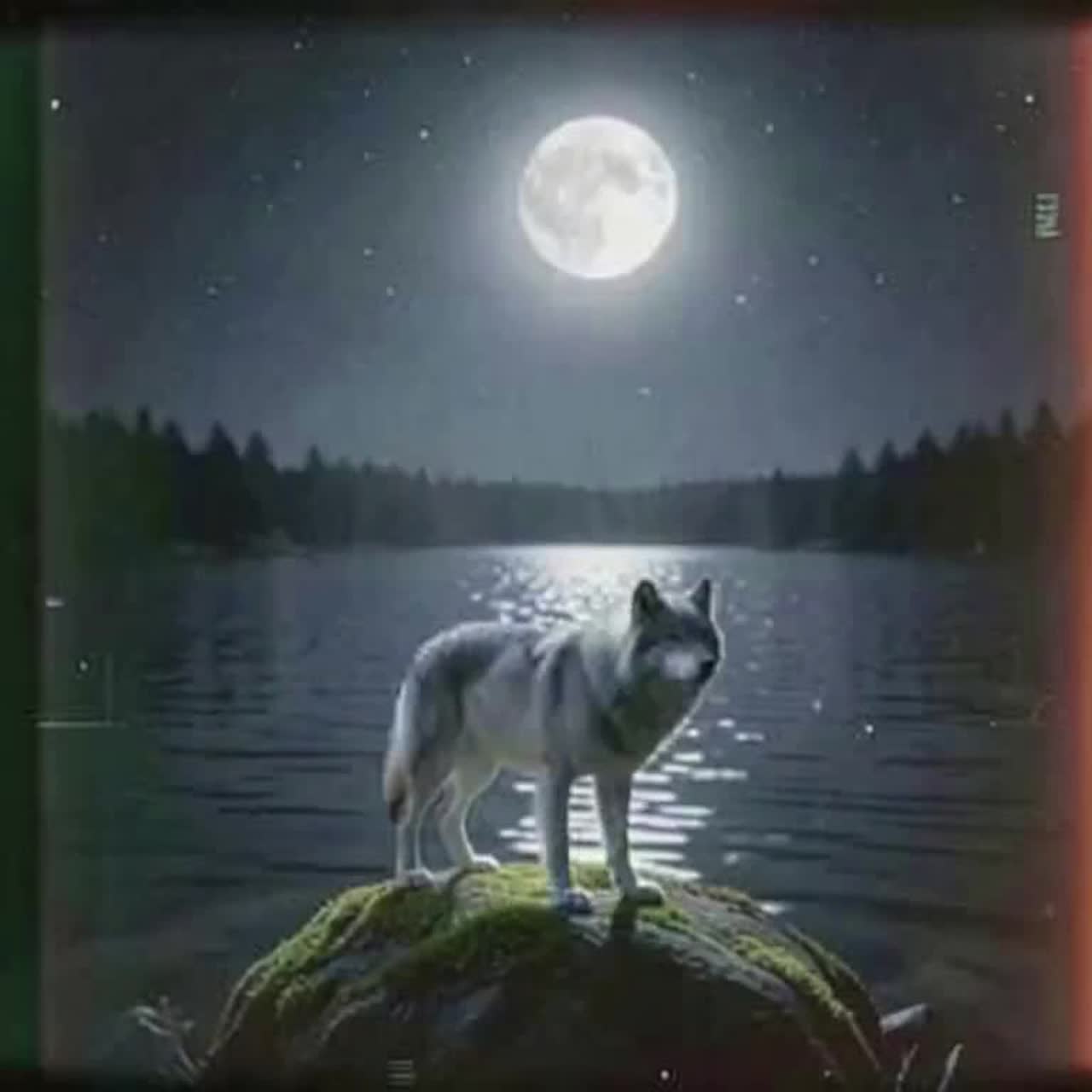 Silver Wolf, Holy Maiden artwork