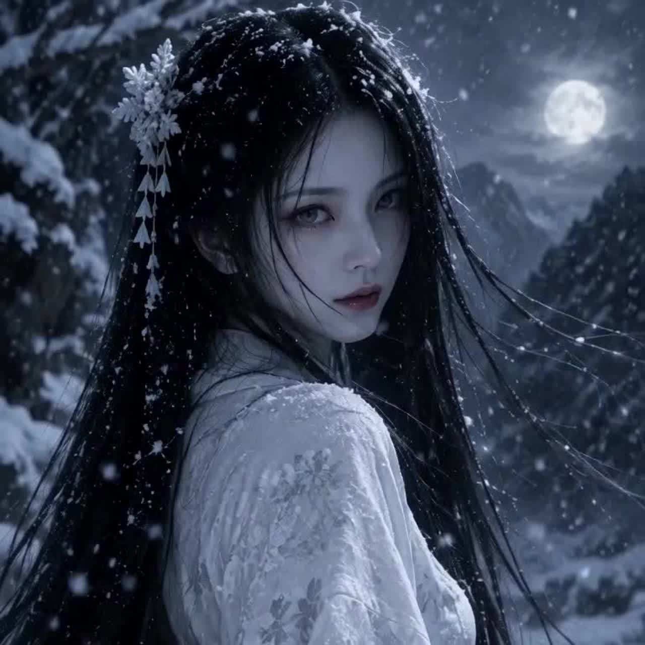 雪女 artwork