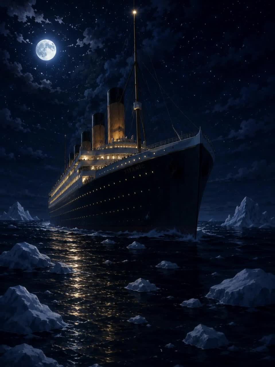 Below the Waterline [Titanic] artwork