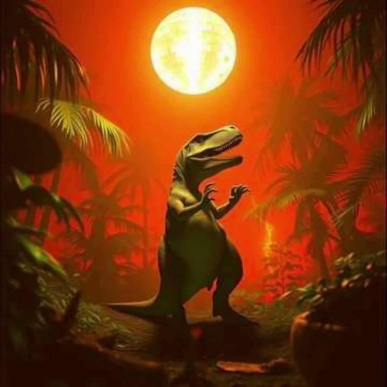 The Tyrannosaurus Twist artwork