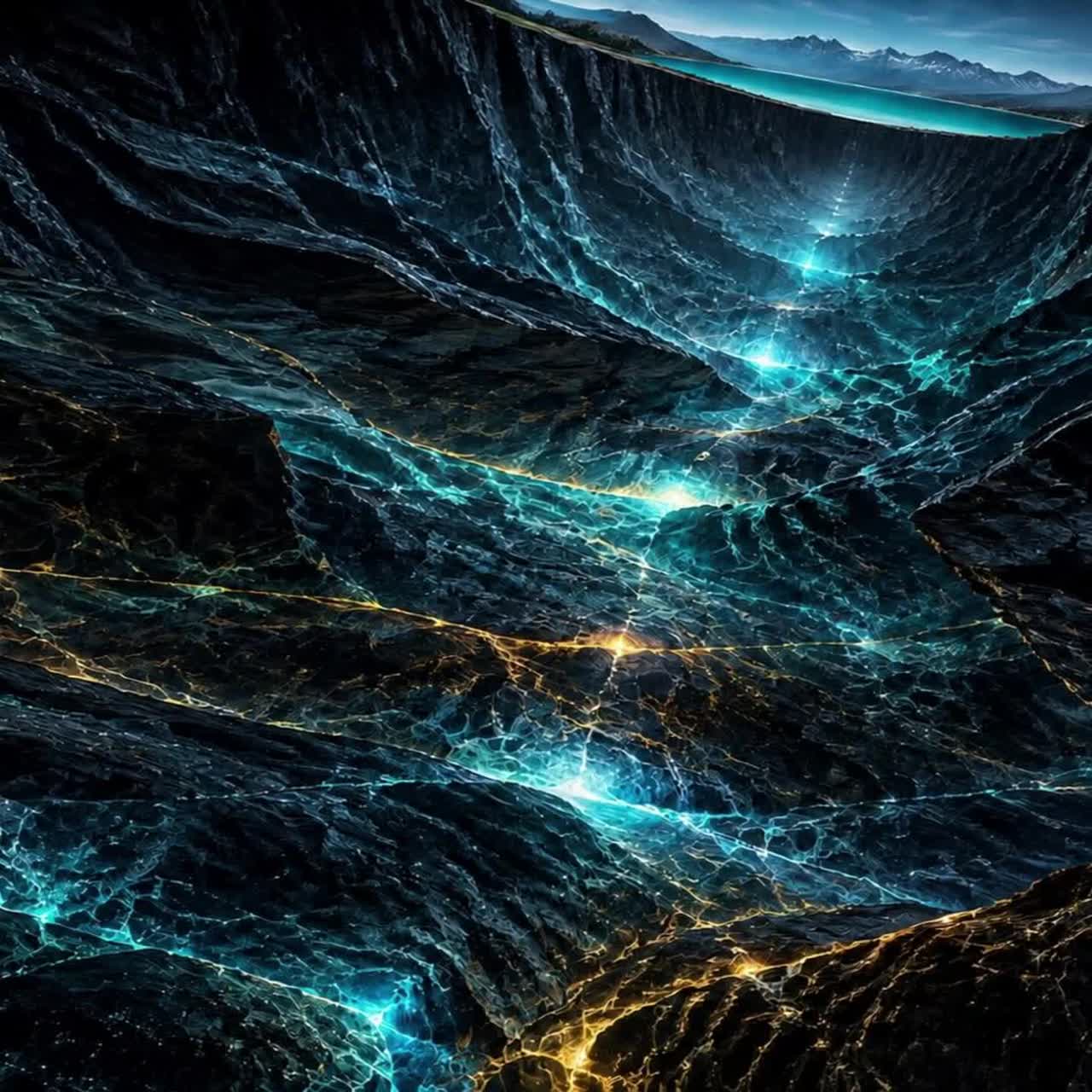 Light Moving Under Stone | Elemental Cinematic Electronica artwork