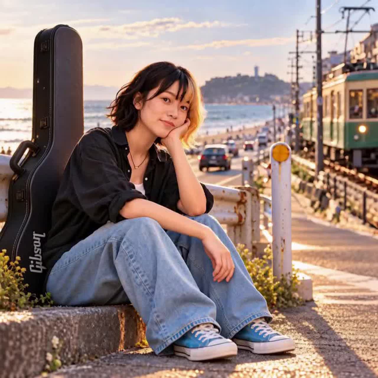 ボクの歩幅で鳴らすリズム(#あなたの音色を聴かせて)  音色(ﾈｲﾛ) [豆柴風子] artwork