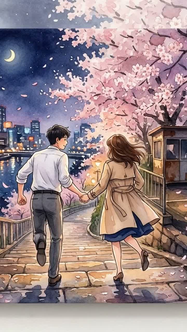 宵桜エスケープ artwork