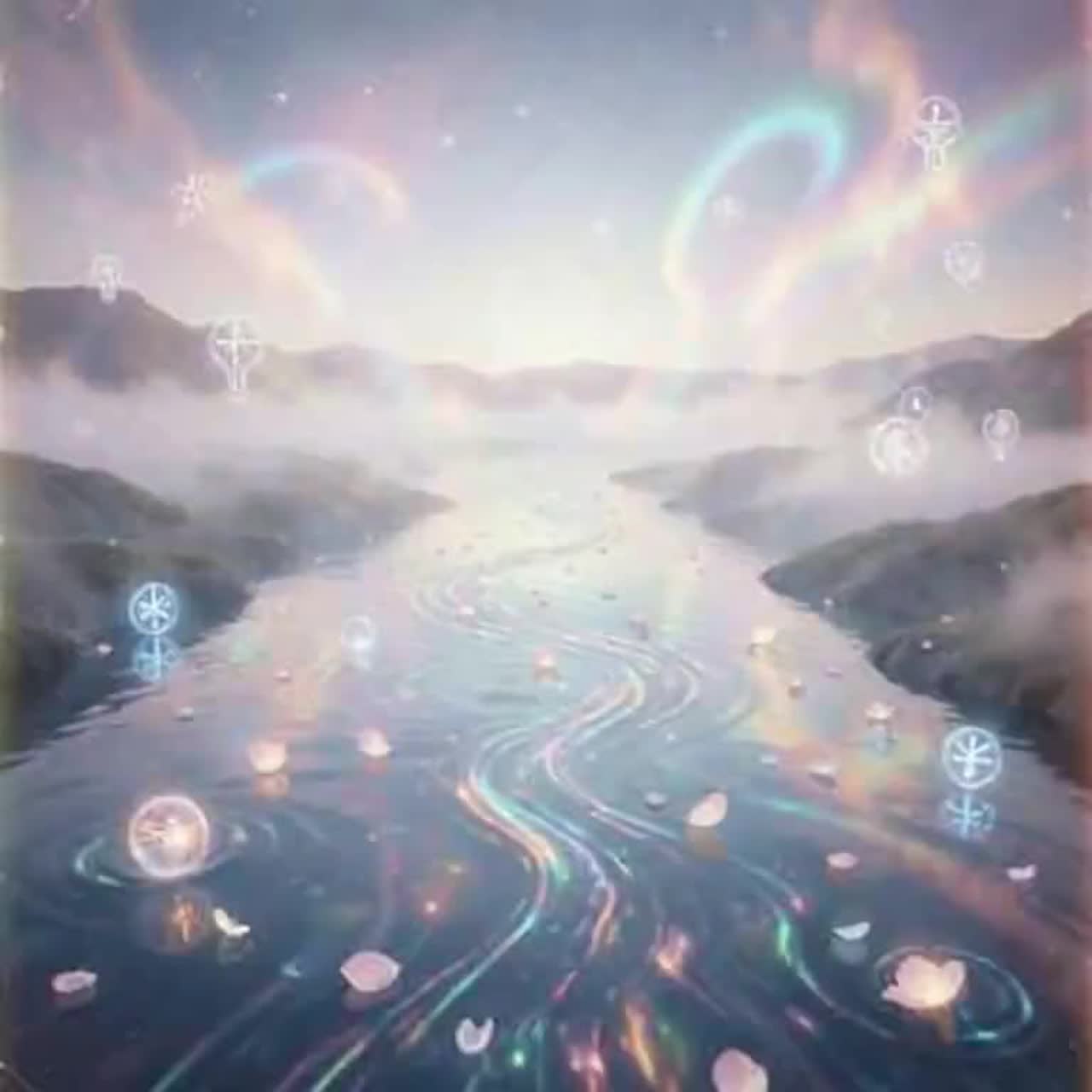 ...Let it flow //  Fikin&Tina RMX artwork