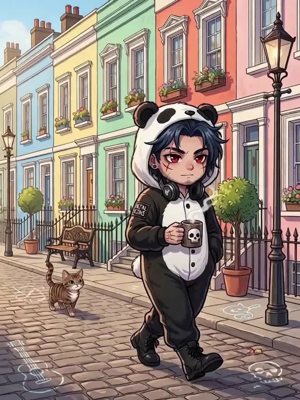 Wannabe Panda and The Brown Menance [PandaRemixChain] artwork